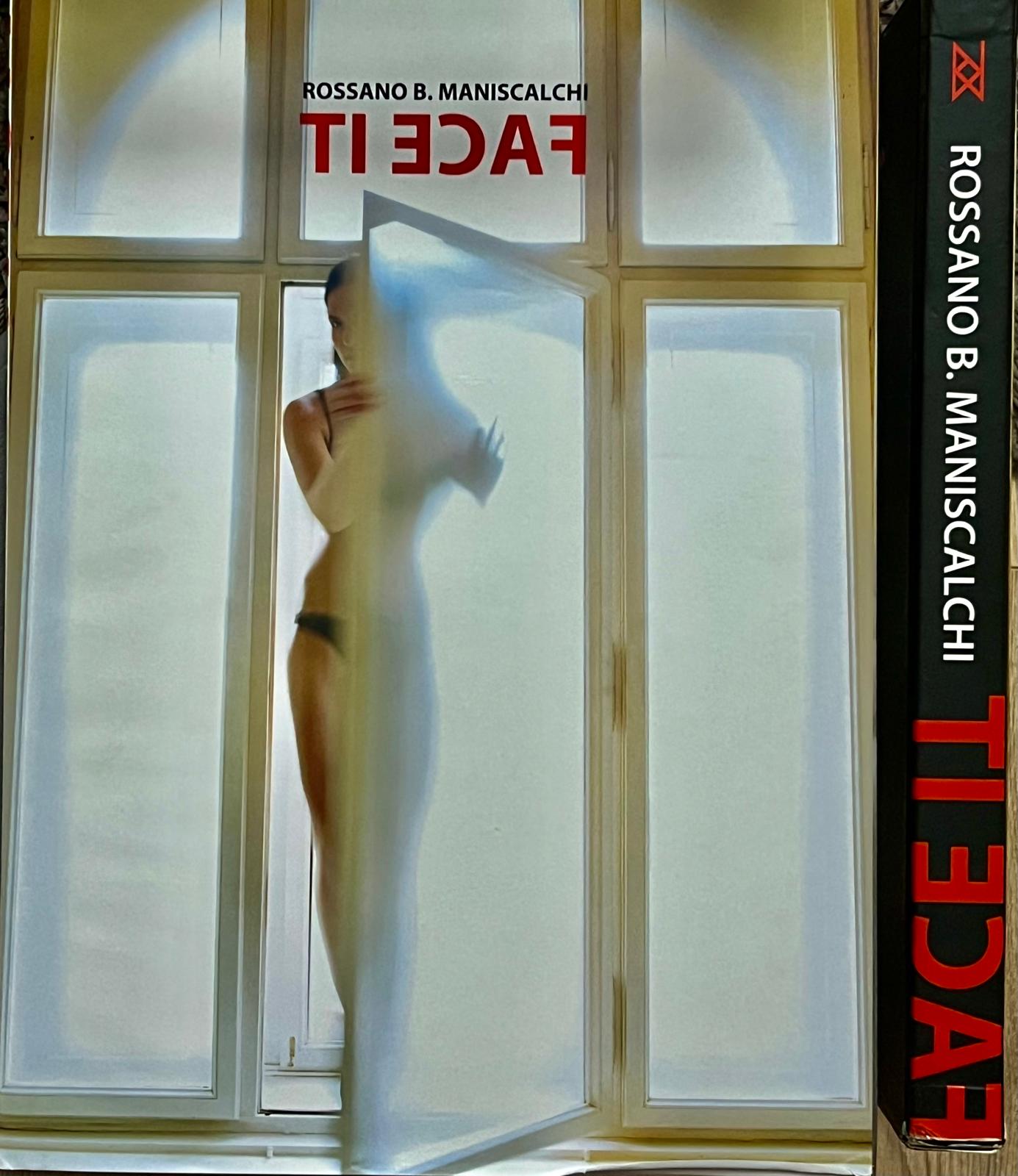 La copertina del volume «Face It» di Rossano B. Maniscalchi.